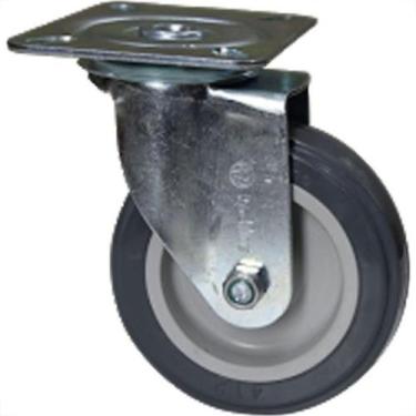 Imagem de Rodizio Rodiline Base Giratorio 412Bp 4'' Cinza 412