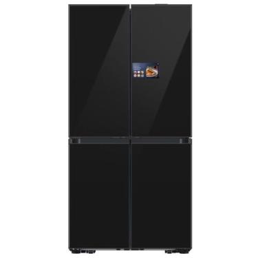 Imagem de Geladeira Samsung Bespoke com Tela AI Home 658 Litros Preto RM90F66C1C