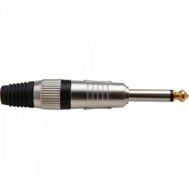 Imagem de Plug P10 Mono Metal Gold PGPZ0009 Preto Storm - PCT / 5
