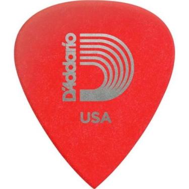 Imagem de Palheta D Addario Duralin Extra Leve Vermelha (c/10) - PCT / 10