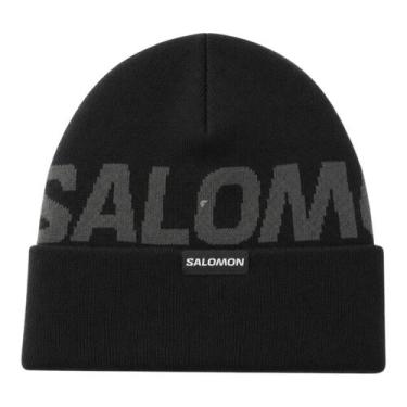 Imagem de Gorro Salomon Hermitage Beanie Unissex, Preto