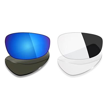 Imagem de Mryok 2 pares de lentes polarizadas de substituição para óculos de sol Oakley Split Jacket – Opções