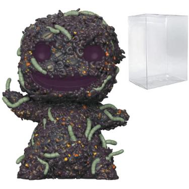 Imagem de POP Disney: The Nightmare Before Christmas - Oogie Boogie with Bugs Funko Pop! Vinyl Figure (Bundled with Compatible Pop Box Protector Case), Multicolor, 3.75 inches