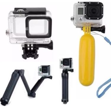 Imagem de Pacote de acessórios para Gopro Hero 5 Gopro Hero 6 com 3 itens