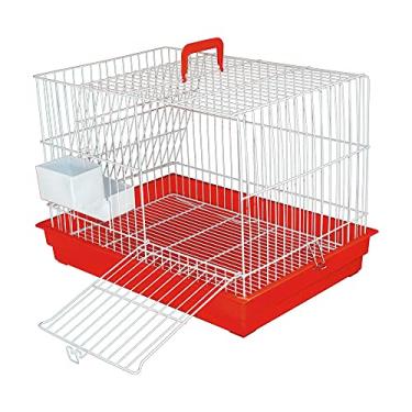 Imagem de Gaiolas Bragança Gaiola Coelho Individual, vermelho