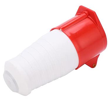 Imagem de Conector de tomada elétrica industrial plugue 220-380V/240-415V à prova de poeira à prova de explosão IP44 à prova d'água 16A 5 pinos 3P+N+E