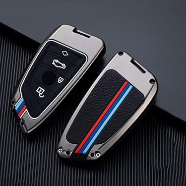 Imagem de CSHU Porta-chaves do carro capa porta-chaves Porta-chaves com anel, adequado para BMW X1 X3 X4 X5 F15 X6 F16 G30 7 G11 F48 F39 520 525 f30 118i 218i 320i, 2