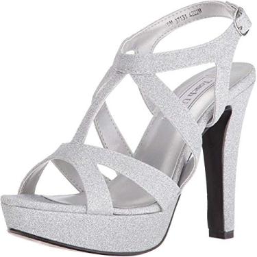 Imagem de Touch Ups Sandália feminina Queenie Platform, Prata, 34