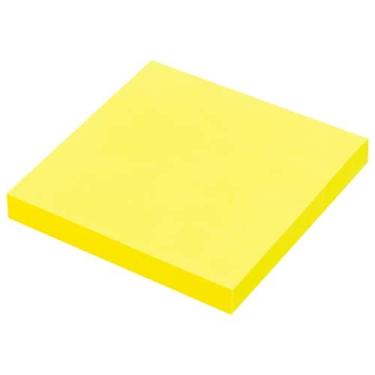 Imagem de Bloco Adesivo - Amarelo Neon - 12 Unidades, Multicolorido, Master