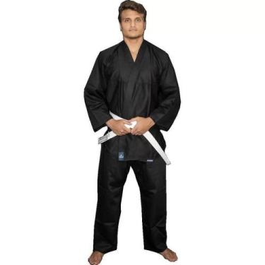 Imagem de Kimono Torah Iniciante - Judo / Jiu Jitsu Preto - Adulto