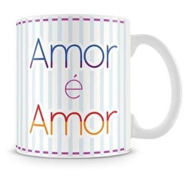 Imagem de Caneca Personalizada Amor é Amor (masculino)