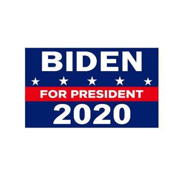 Imagem de Bandeira Biden 2020 da Bestgift de 0,9 x 1,5 m bem costurada, cor vívida brilhante com ilhós letra branca em azul, vermelho no meio