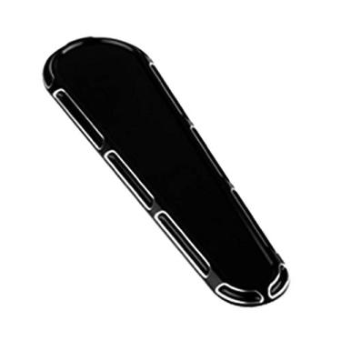 Imagem de Kesoto Motocicleta Chrome Smooth Dash Fuel Console para Electra Road Street Glide - Preto 1