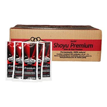 Imagem de Molho Shoyu Premium Sache Mitsuwa C/ 250 Unidades