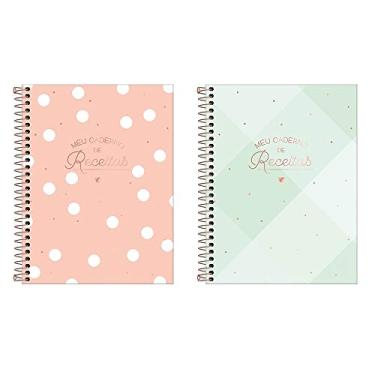 Imagem de Caderno de Receitas Espiral Capa Dura Soho 90 Gramas 80 Folhas, Cores Sortidos