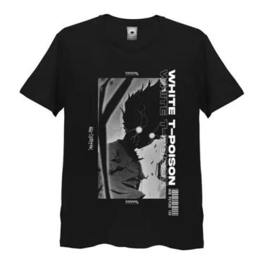 Imagem de Camisa Camiseta Full 3D White T-Poison Mob Psycho 100 Anime - Help Ful