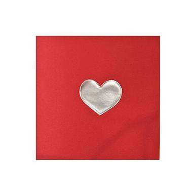 Imagem de CARTÃO ÍCONE CORAÇÃO VERMELHO, Teca, GE0006, Vermelho