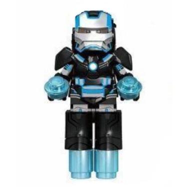 Imagem de Boneco Blocos De Montar Homem De Ferro Ziron Armor - Mega Block Toys