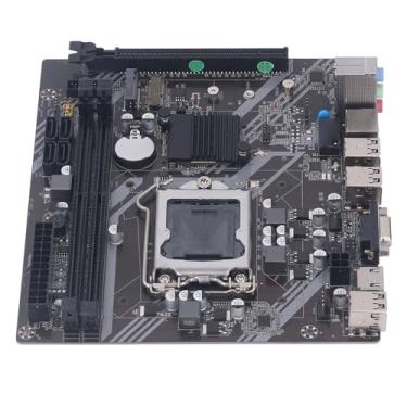 Imagem de Placa-mãe para Jogos H61 S, Placa-mãe para Jogos Com Slots de Memória DDR3 Duplos Profissionais, Suporta Processadores LGA 1155, para PC Comaputer
