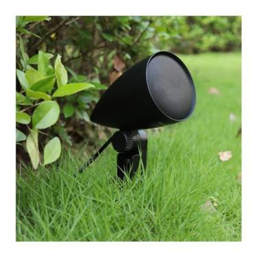 Imagem de Alto-falante de gramado para jardim à prova d'água ao ar livre com sistema de som de alto-falante de música de fundo montado com pressão fixa