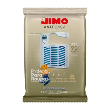 Imagem de JIMO Anti Traça Inseticida Proteção para Roupas e Livros Sem Cheiro Cartela 1 Unidade