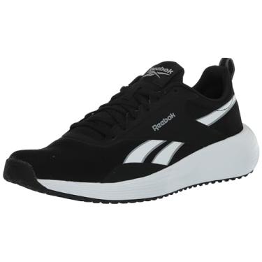 Imagem de Reebok Tênis feminino Lite Plus 4, Core Black/Calçado Branco/Cinza Puro 4, 38