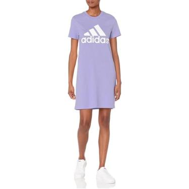 Imagem de adidas Vestido feminino com logotipo Essentials
