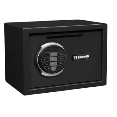 Imagem de Cofre Eletrônico Com Boca De Lobo Safewell 25 El Preto