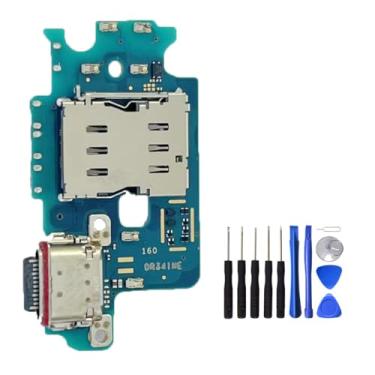 Imagem de UPONEW Para Samsung Galaxy S24 2024 Porta de carregamento USB Dock Connector Board Flex Peça de substituição com ferramenta de abertura (11 peças)