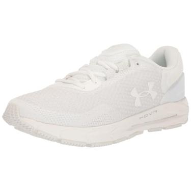 Imagem de Under Armour HOVR Intake 6 Tênis de corrida masculino, (101) Branco/Branco/Branco, 44
