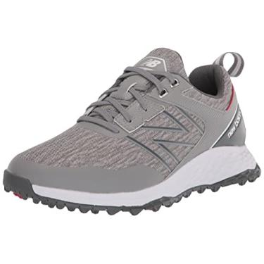 Imagem de New Balance Sapato de golfe masculino Fresh Foam Contend, Cinza/carvão, 9.5 Wide