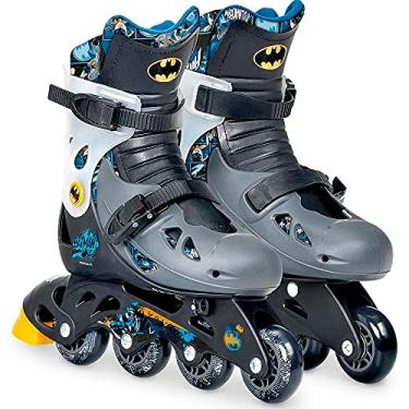 Imagem de Batman - Patins Ajustável 33 a 36 Com Kit de Acessórios