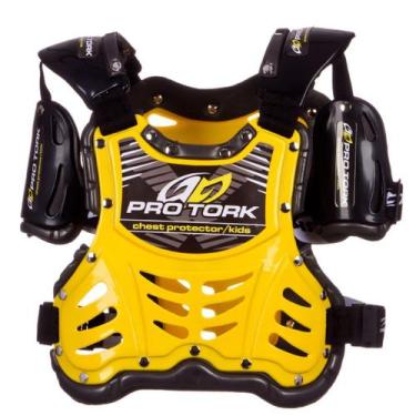 Imagem de Colete Motocross Infantil Pro Tork 788, Amarelo, Único