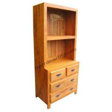 Imagem de Armário Rústico Carvalho em Madeira de Demolição - Cód 27 - Barrocarte