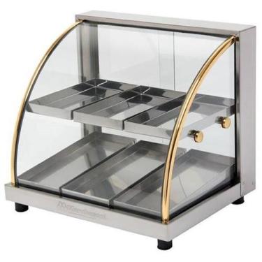 Imagem de Estufa curva 06 bandeijas Dupla Marchesoni salgado 110 Volt, Dupla