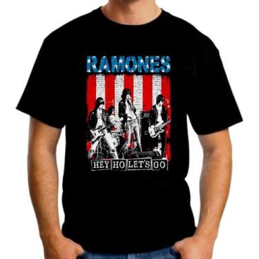 Imagem de Camiseta Ramones - Hey Ho Let's Go - Somar, GG