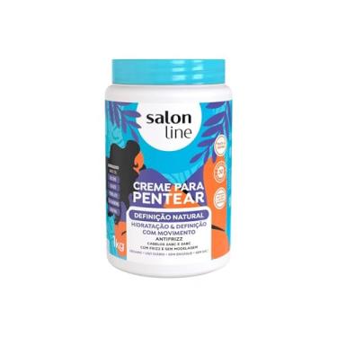 Imagem de Salon Line, Creme de Pentear, Definição Natural, Vegano - Para Cabelos Ondulados e Cacheados, 1kg