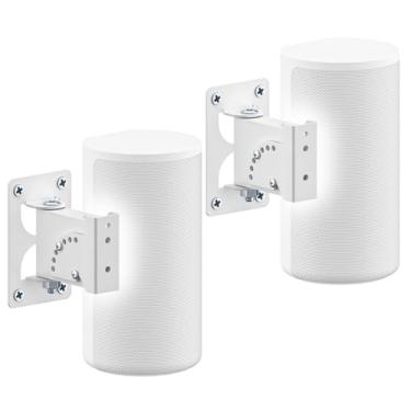 Imagem de notiela Suporte de parede de alto-falante ajustável inclinável e giratório para Sony HT-A9, SA-RS5 Suporte de alto-falante de parede projetado para Sony HT-A9 e SA-RS5 Suporte de parede para melhor