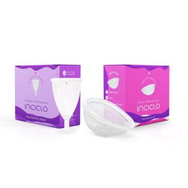 Imagem de Kit Coletor + Disco Menstrual  - Inciclo, Teen (até 19 anos e sem filh