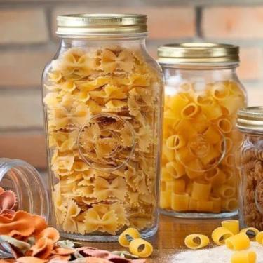 Imagem de Pote Americano Vintage Retro Tampa Biscoito 1L Nadir 3Un - NADIR FIGUE