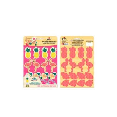 Imagem de Apliques Para Scrap - Flamingo - 16 unidades - Junco - Rizzo