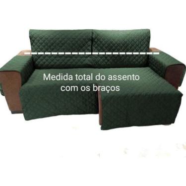 Imagem de Protetor Sofá 2.30m(medindo Com Braços)2 Modulos Retratil e reclinavel