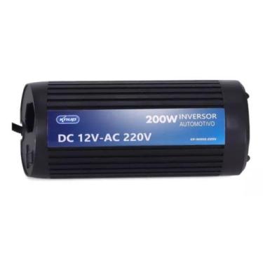 Imagem de Inversor De Tensão Automotivo Veicular 12v Usb 200w 220v - Knup