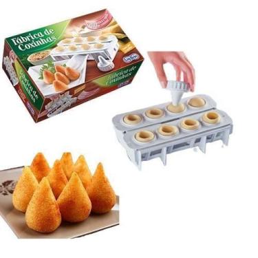 Imagem de Forma Fábrica Coxinhas Modelador Salgados Cozinha Festas - Lig Brin - 