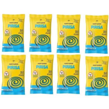 Imagem de Repelente Espiral Contra mosquitos 8 pacotes cada pacote 10 espirais -