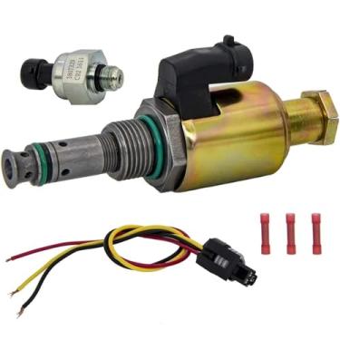 Imagem de Regulador de pressão de injeção de combustível de 7,3 L Válvula IPR + Sensor de controle ICP compatível com 1995-2003 V8 Diesel Turboalimentado F-250 F-350 F-450 F-550 F650 F750 E-350 E-450 E-550