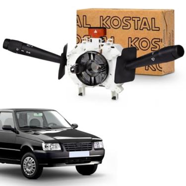Imagem de Chave De Seta Kostal Uno 2003 A 2010 Com Limpador Dianteiro Pisca Alerta