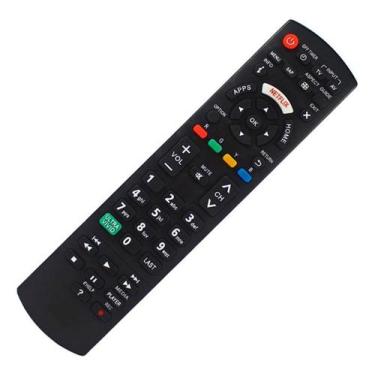 Imagem de Kit 8 Controle Compatível Com Tv Panasonic Tc-l32c30b - Genérica