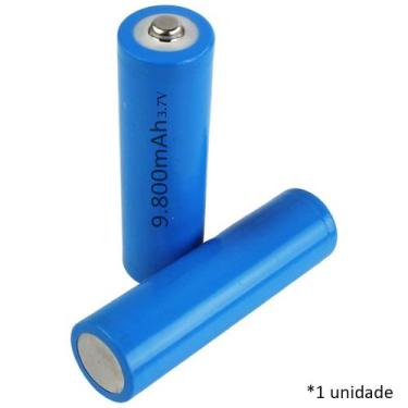 Imagem de Bateria de Lítio, Li-ion, 9.800mAh, 3.7V, Com Pino, Alta Capacidade, A