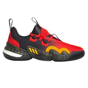 Imagem de adidas Tênis de basquete masculino Trae 1 - Vermelho, Vermelho, 39